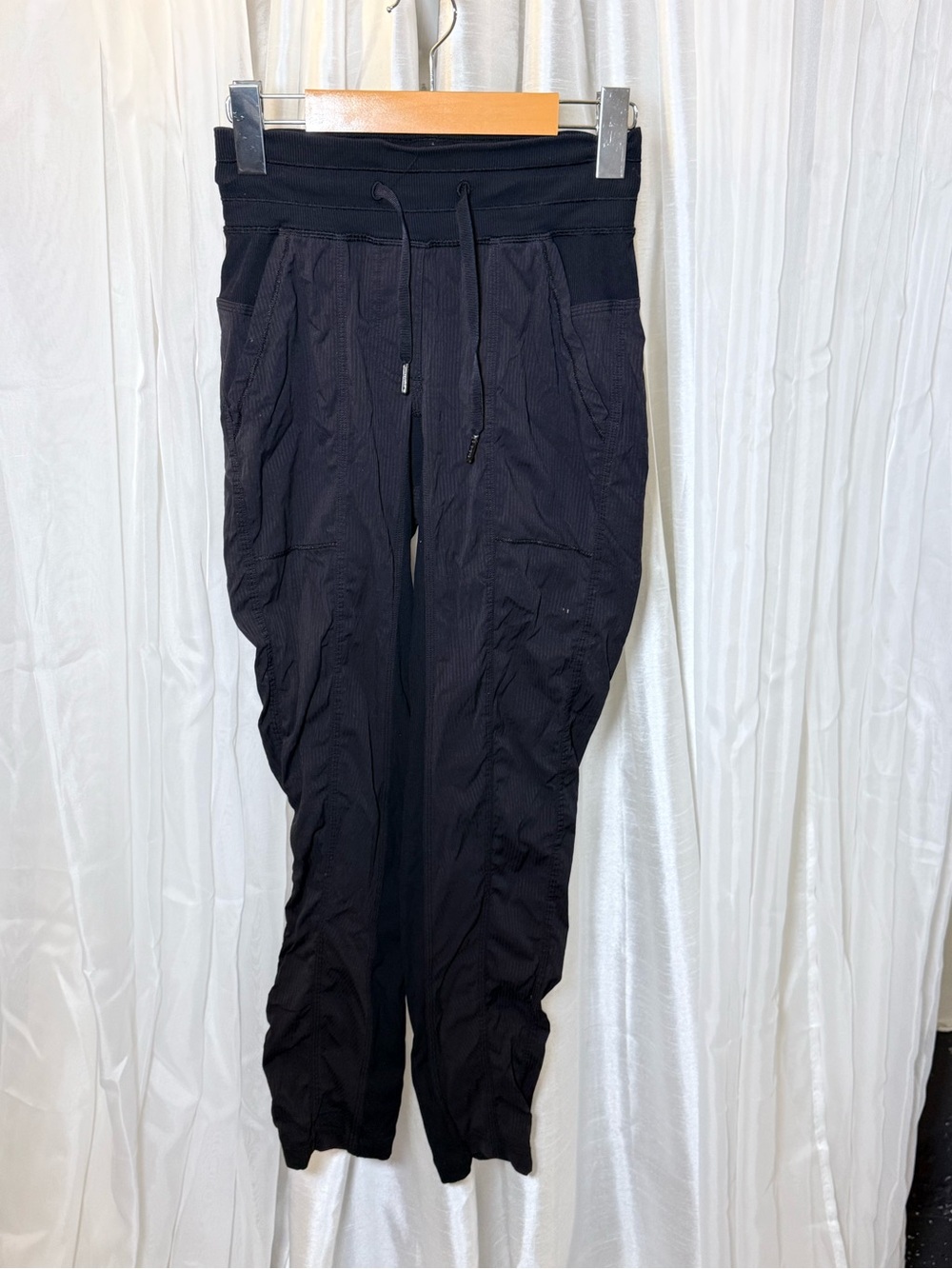 lululemon athletica Black Women's Drawstring Jogger Pants